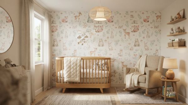 Explorez nos papiers peints originaux pour la chambre de bébé